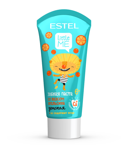 Детская зубная паста со вкусом апельсина LITTLE ME
